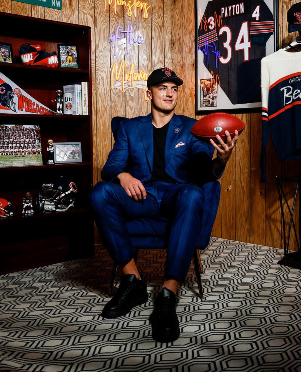 From one stoplight to the spotlight: Colston Loveland’s small-town journey to the&nbsp;NFL