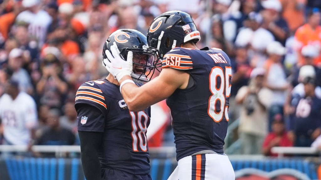 Win No. 1 for the Chicago Bears and free hot dogs for everyone: How it all came together Sunday afternoon at Soldier&nbsp;Field