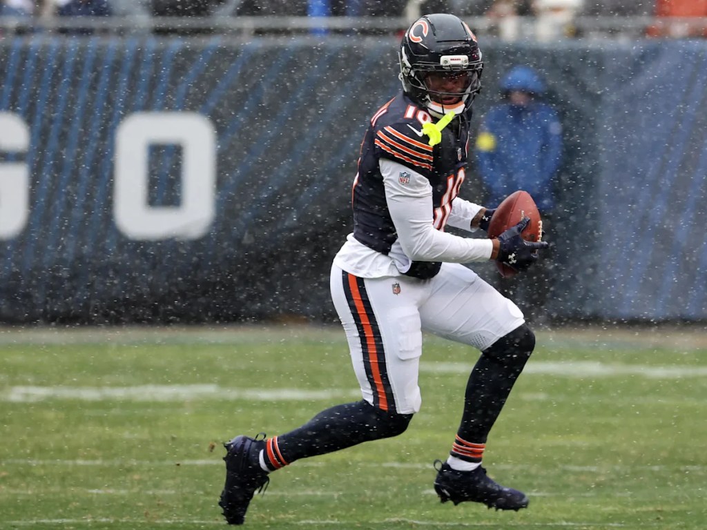 Luther Burden III has been productive through eight games, and after Sunday, his opportunities should increase